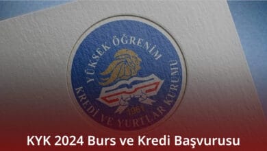 KYK 2024 Burs ve Kredi Başvurusu
