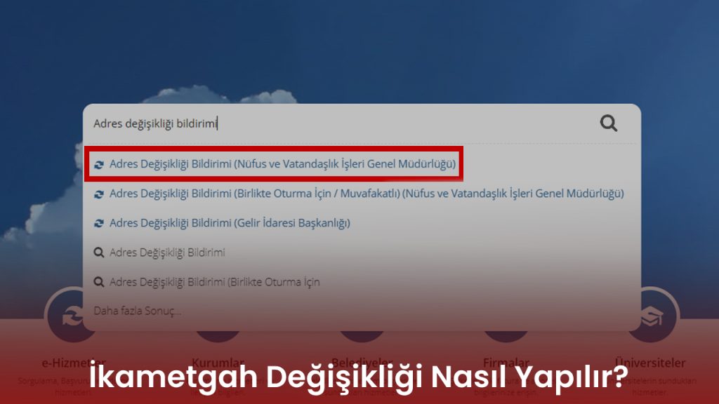 İkametgah Değişikliği Nasıl Yapılır?