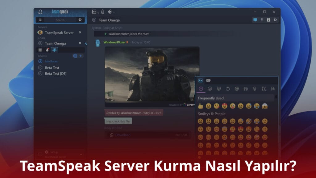 TeamSpeak Server Kurma 