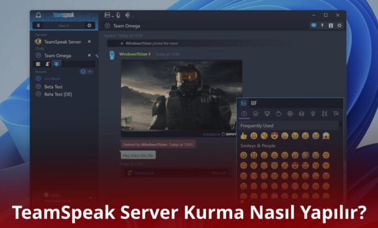 TeamSpeak Server Kurma Nasıl Yapılır? TeamSpeak Server Kurma