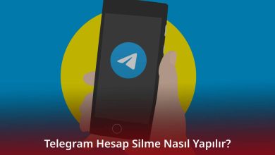 Telegram Hesap Silme