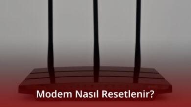 Modem Nasıl Resetlenir?