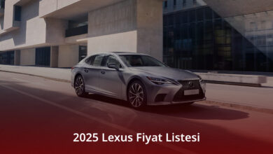 2025 Lexus Fiyat Listesi