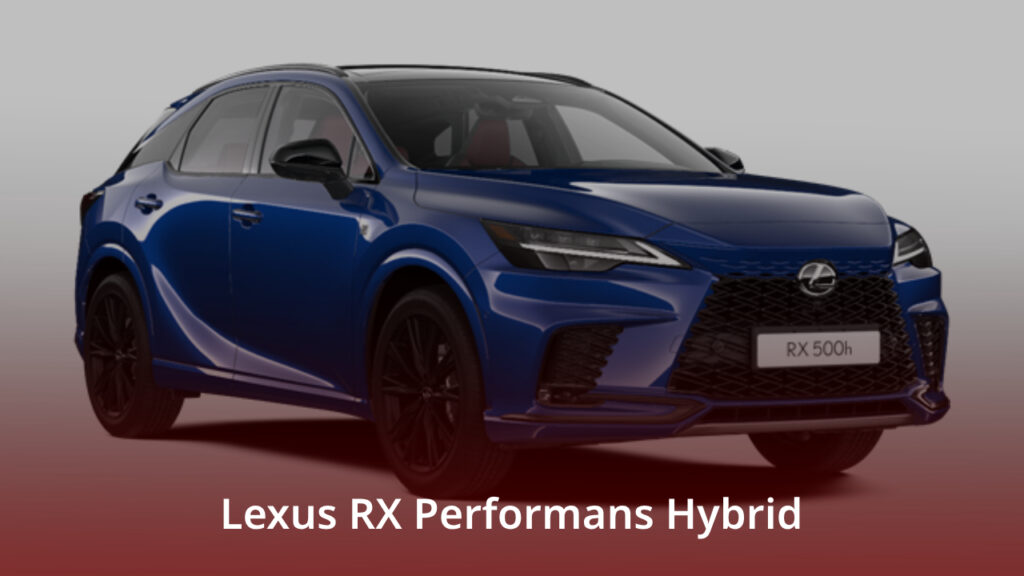 Lexus RX Performans Hybrid 