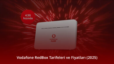 Vodafone RedBox Tarifeleri ve Fiyatları (2025)